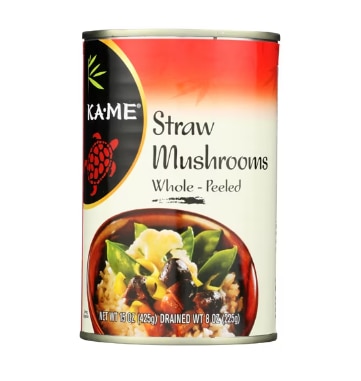 KA-ME Straw Mushrooms Whole-Peeled