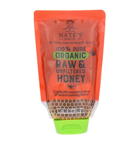 Nature Nate's Organic Raw & Unfiltered Honey