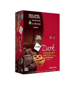 NuGo Nutrition NuGo Dark Bars Gluten Free Chocolate Pretzel