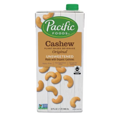 Pacific Foods Cashew Plant-Based Beverage - Unsweetened Original