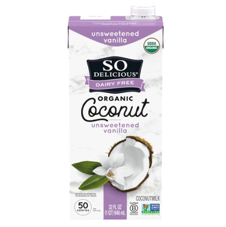 So Delicious Coconut Milk Unsweetened Vanilla