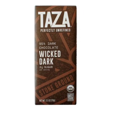 Taza Chocolate Organic Dark Chocolate Bar