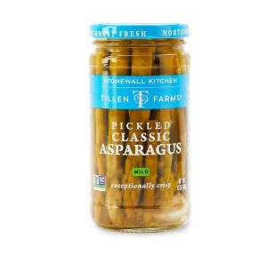 Tillen Farms Pickled Crispy Classic Asparagus Mild -
