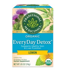 Traditional Medicinals Organic Herbal Tea EveryDay Detox Lemon