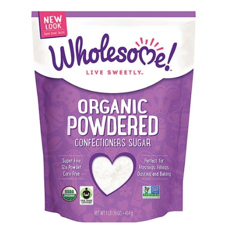 Wholesome Sweeteners Organic Powdered Confectioners Sugar