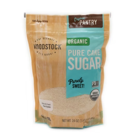 Woodstock Non-GMO Organic Kosher Pure Cane Sugar