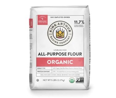 King Arthur Baking Company Organic Unbleached All Purpose Flour