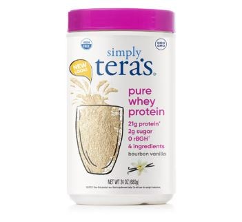 Simply Tera's rBGH Free Grass Fed Simply Pure Whey Protein