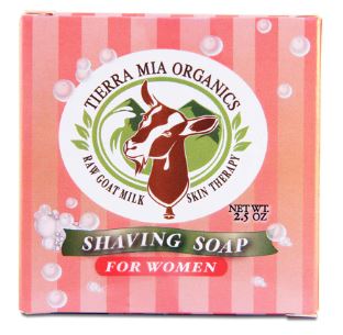 Tierra Mia Organics Shaving Soap for Women