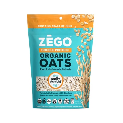 Zego Gluten Free Organic Old Fashioned Rolled Oats