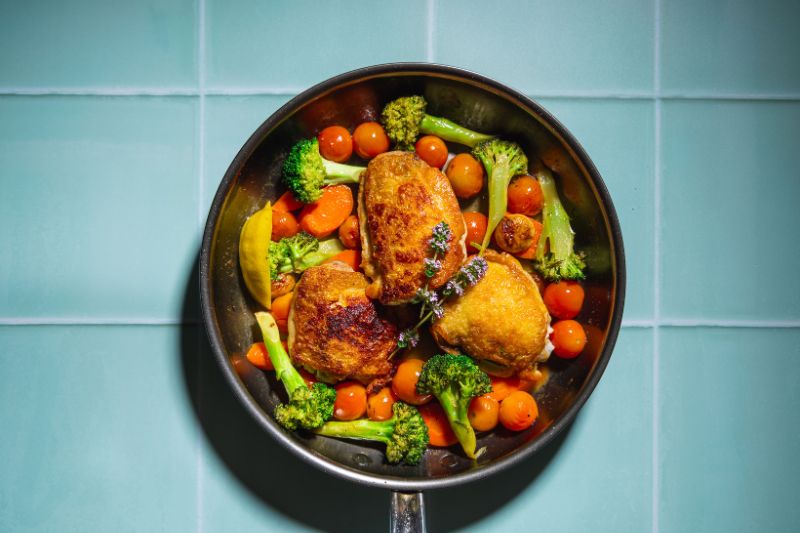skillet chicken