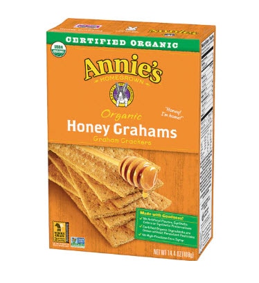 Annie's Homegrown Organic Honey Grahams Graham Crackers
