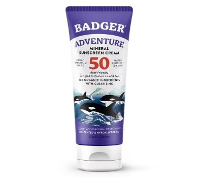 Badger Adventure Mineral Sunscreen SPF 50