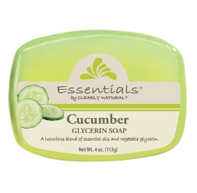 Clearly Natural Essentials Glycerin Bar Soap Cucumbe