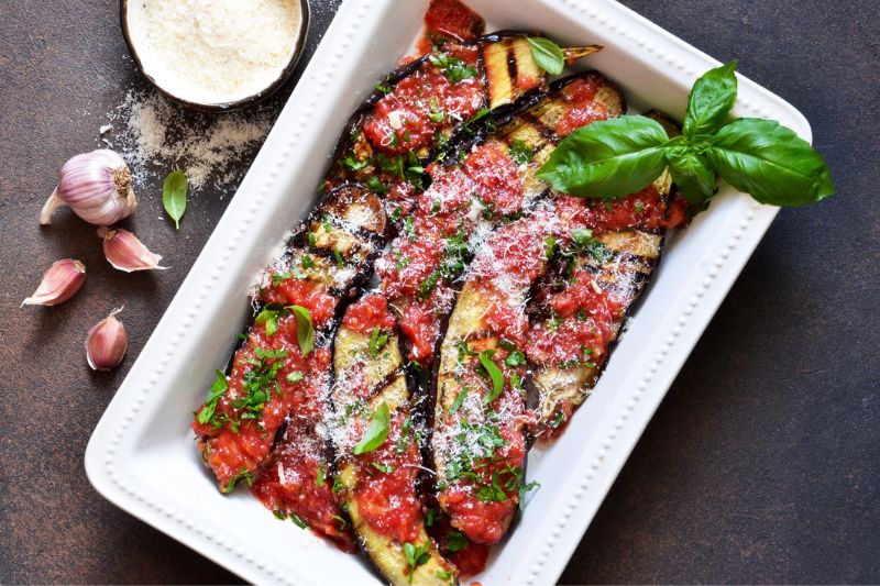 Grilled Eggplant Casserole