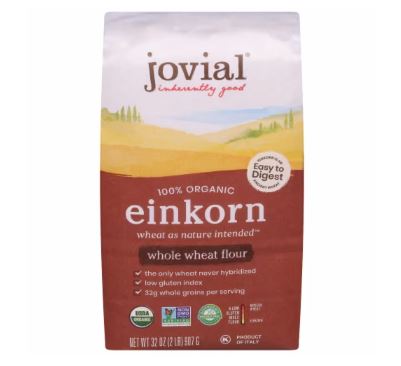 Jovial 100% Organic Einkorn Whole Wheat Flour
