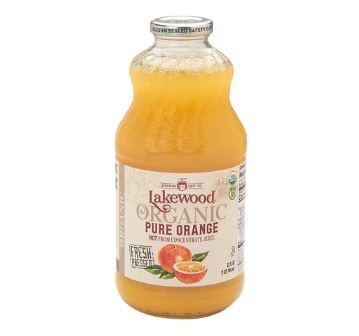 Lakewood Organic Pure Orange Juice