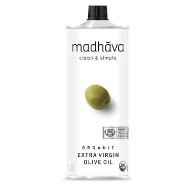 Madhava Organic Extra Virgin Olive Oil Single Source Non-GMO Madhava Organic Extra Virgin Olive Oil Single Source Non-GMO