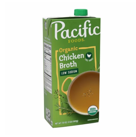 Pacific Foods Organic Low-Sodium Free-Range Chicken Broth