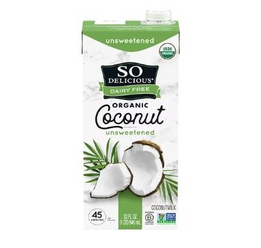 So Delicious Organic Coconut Milk Beverage Unsweetened