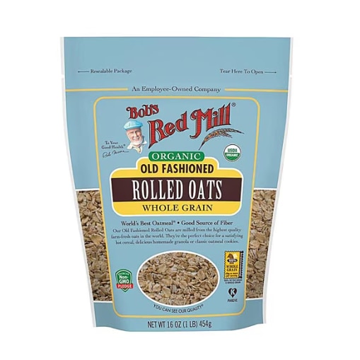 Bob's Red Mill Organic Whole Grain Old-Fashioned Rolled Oats