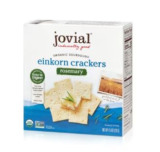 Jovial Organic Sourdough Einkorn Crackers Rosemary