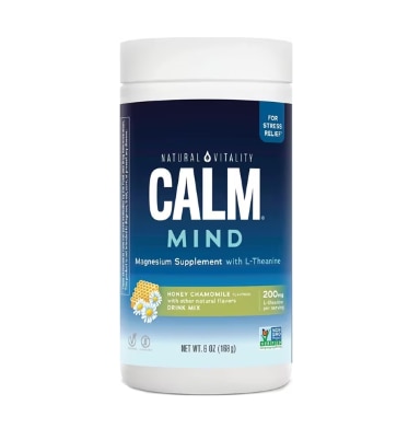 Natural Vitality Calm Mind Powder Honey Chamomile