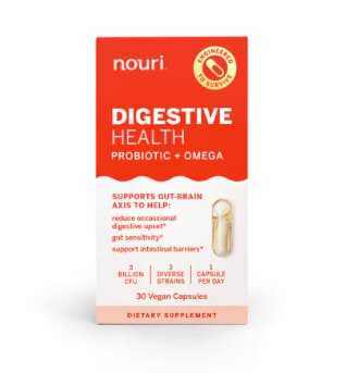 Nouri Digestive Health Probiotic and Omega