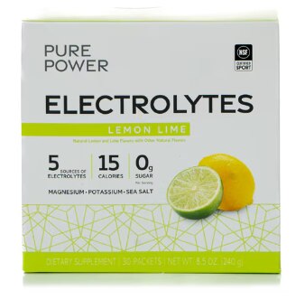 Pure Power Electrolytes Pure Power Electrolytes