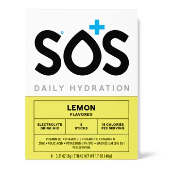 SOS Hydration Daily Hydration Electrolytes Lemo SOS Hydration Daily Hydration Electrolytes Lemo