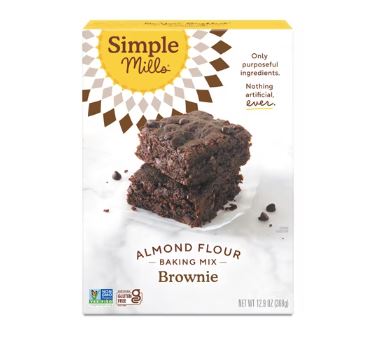 Simple Mills Almond Flour Mix Baking Mix Gluten Free Brownie