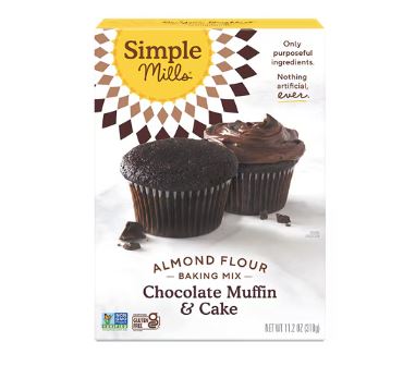 Simple Mills Almond Flour Muffin & Cake Baking Mix Gluten Free
