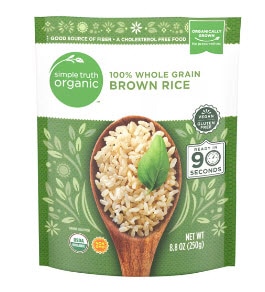 Simple Truth Organic 90 Second 100% Whole Grain Brown Rice