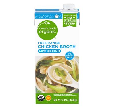 Simple Truth Organic Low Sodium Free Range Chicken Broth