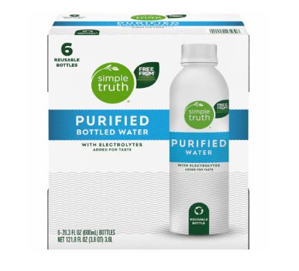 Simple Truth Purified Water Reusable Bottles