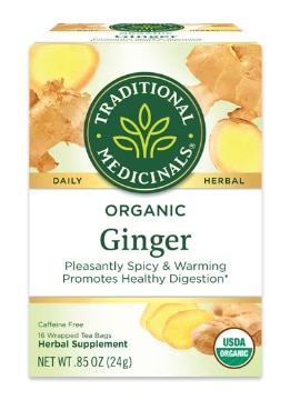 Traditional Medicinals Herbal Tea Organic Ginger