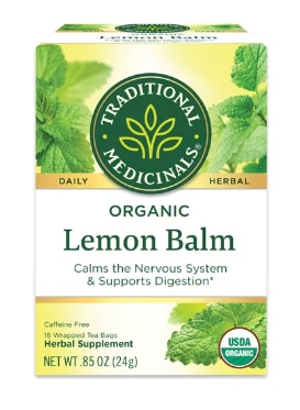 Traditional Medicinals Herbal Tea Organic Lemon Balm