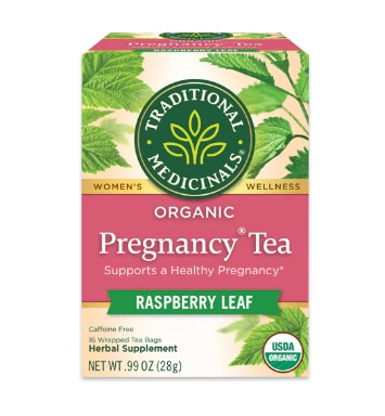 Traditional Medicinals Organic Pregnancy Herbal Tea Rasberry Leaf