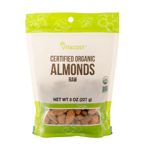 Vitacost Certified Organic Raw Almonds