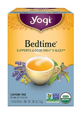 Yogi Non-GMO Caffeine Free Organic Herbal Tea Bedtime