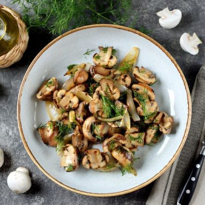 Grilled Mushrooms