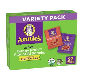 Annie's Homegrown Organic Bunny Fruit Snacks Annie's Homegrown Organic Bunny Fruit Snacks