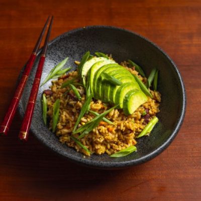 Bacon Fried Rice With Hatch Chiles