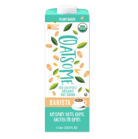 Better Body Foods Oatsome Dairy-Free Barista Oat Milk Better Body Foods Oatsome Dairy-Free Barista Oat Milk