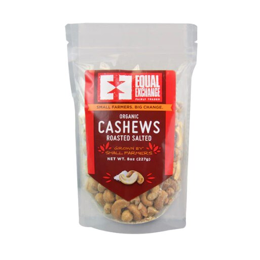 Equal Exchange Organic Cashews - Roasted & Salted