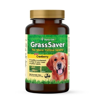 NaturVet GrassSaver Tabs for Dogs