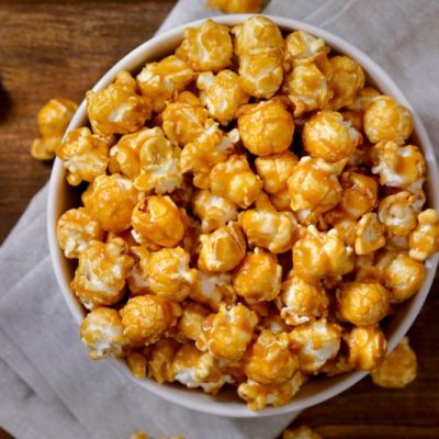 Pumpkin Spice Caramel Corn