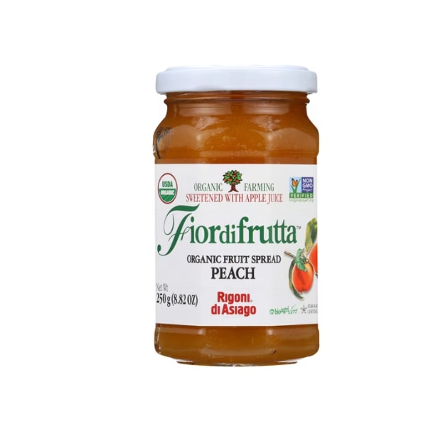 Rigoni di Asiago Fiordifrutta Organic Peach Fruit Spread