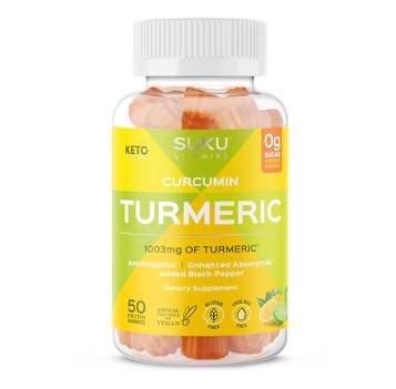 SUKU Vitamins Turmeric Gummies