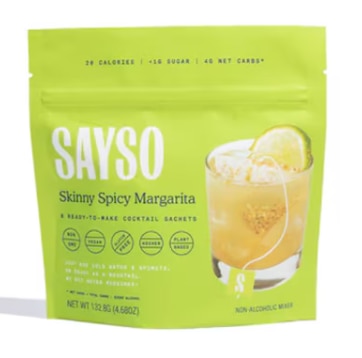 Sayso Cocktail Sachets All Natural Plant Based Skinny Spicy Margarita